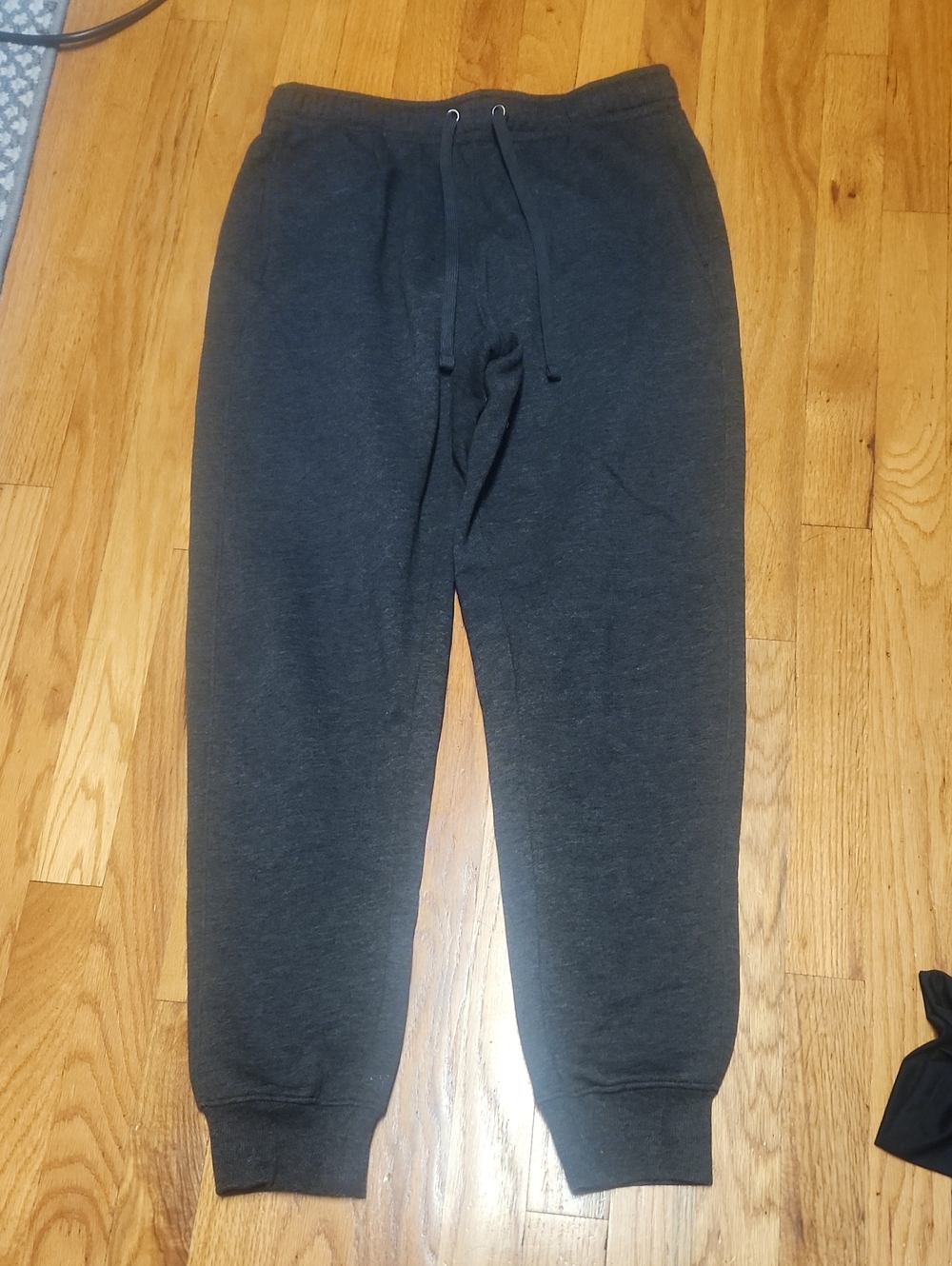 Goodfellow & Co Dark Gray Fleece Joggers, EUC